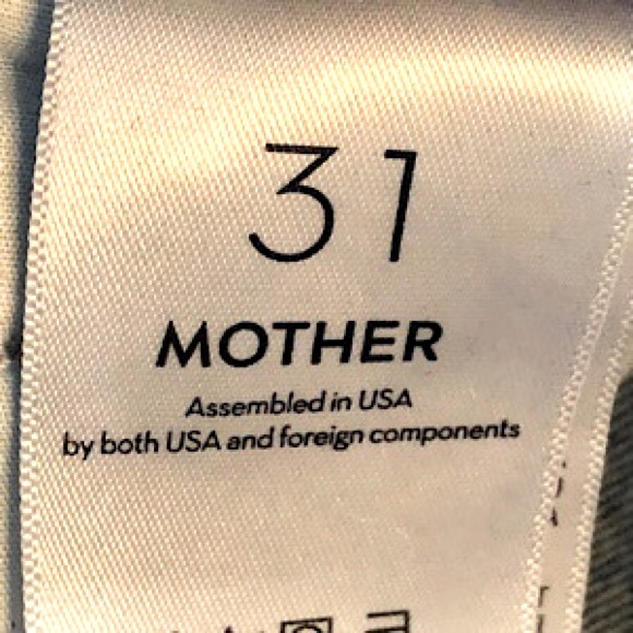 “NEW” MOTHER High-Waist Smokin Double Welt Heel Jean - Picture 9 of 11